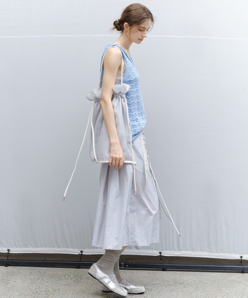 パンツ 「tageechita」UPF50+ 軽量Aライン フレアワイドパンツ レディースの画像