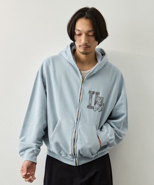 REMI RELIEF ジップアップパーカー REMI RELIEF（レミ レリーフ） パーカー 「REMI RELIEF/レミレリーフ