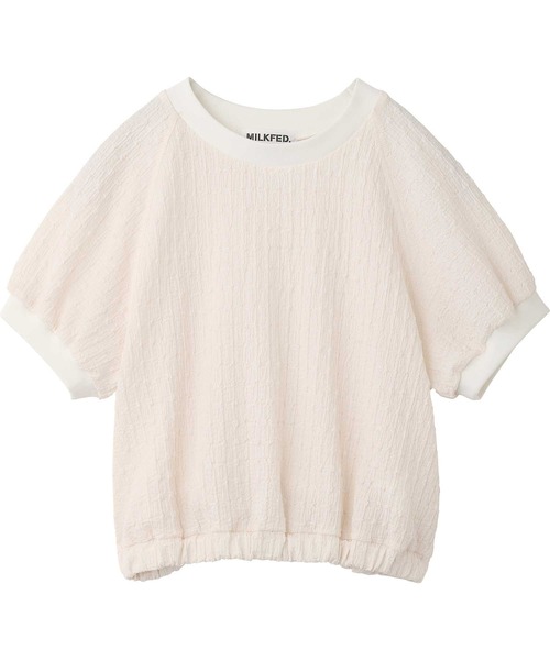 MILKFED.（ミルクフェド） 半袖Tシャツ ONE SIZE オフホワイト 