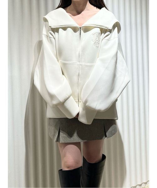SNIDEL（スナイデル） ジップアップパーカー F ピンク レディース
