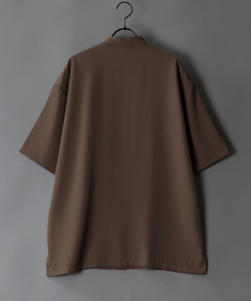 「SITRY」 「d'homme a homme」半袖シャツ M ブラック メンズ_画像5