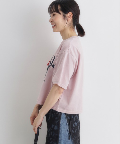 Right-on（ライトオン） tシャツ 半袖 HONEYSUCKLE ROSE