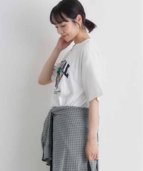 Right-on（ライトオン） tシャツ 半袖 HONEYSUCKLE ROSE