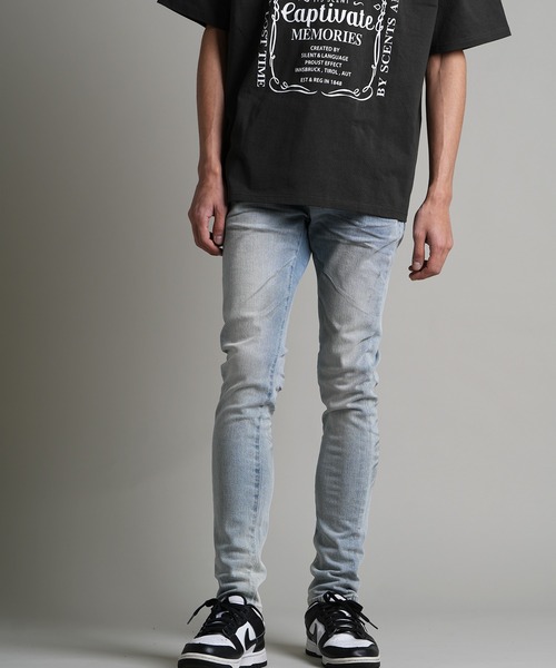 JACKROSE（ジャックローズ） スキニーデニムパンツ M サックスブルー 