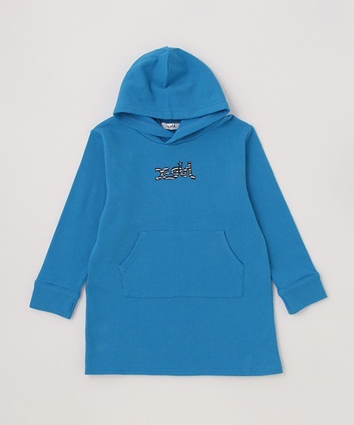 「X-girl Stages」 「KIDS」長袖ワンピース 120cm ブラック キッズ_画像9