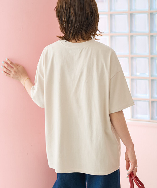 FREAK'S STORE（フリークスストア） tシャツ 半袖 限定展開 配色 刺繍