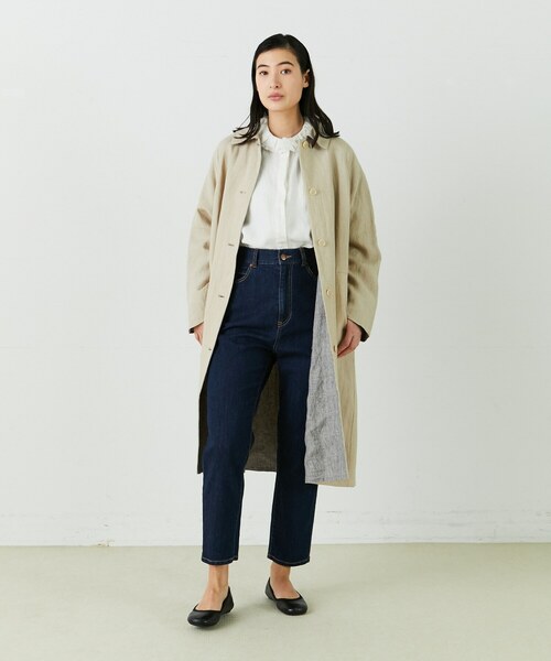 「conges payes ADIEU TRISTESSE」 長袖ブラウス 38 グレー レディース_画像2