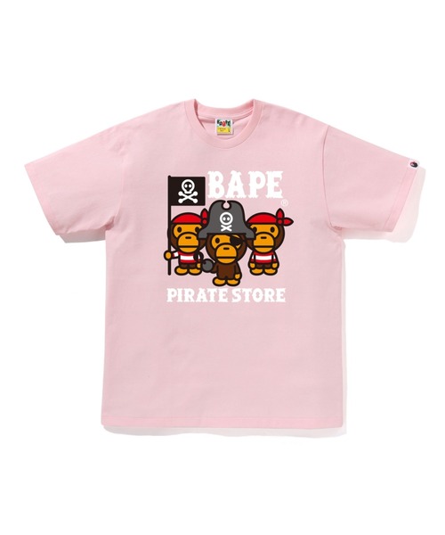 A BATHING APE（アベイシングエイプ） tシャツ CAPTAIN BABY MILO CREW