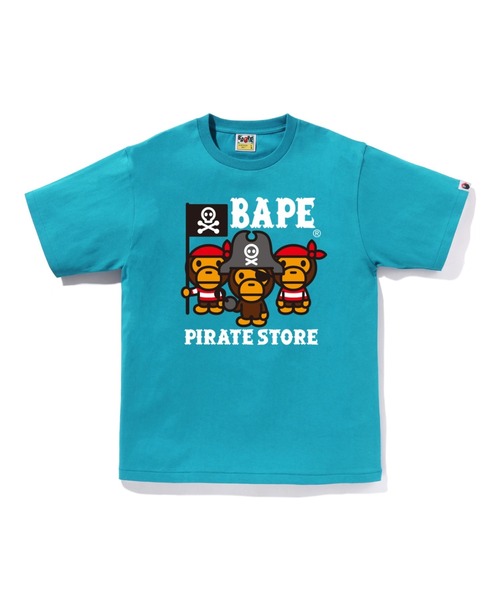 A BATHING APE（アベイシングエイプ） tシャツ CAPTAIN BABY MILO CREW 