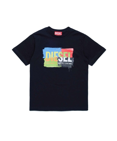 「DIESEL KIDS」 「KIDS」半袖Tシャツ 16Y ホワイト キッズ_画像7