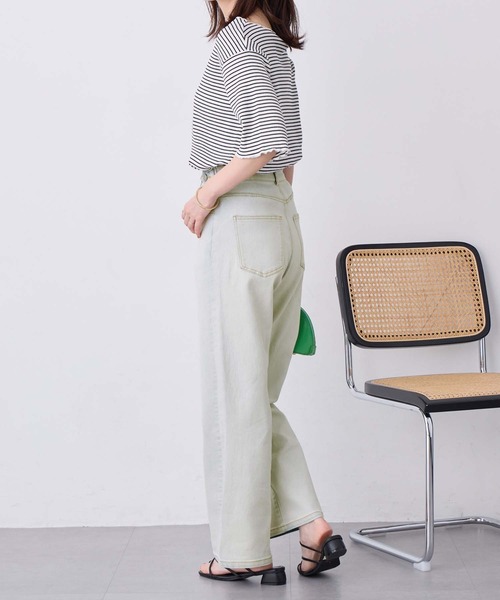 「Viola e Viola」 デニムパンツ M ライトブルー レディース_画像9