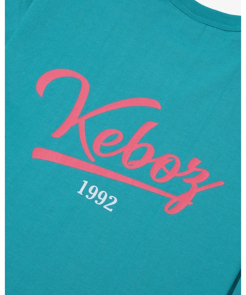 「KEBOZ」 半袖Tシャツ L ブルー メンズ_画像4