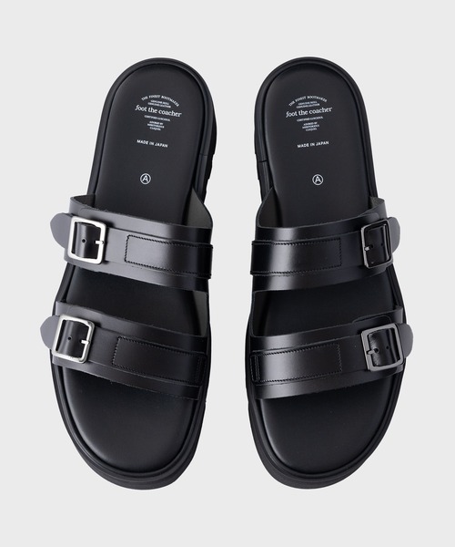「foot the coacher」 サンダル 27.0cm ブラック メンズ_画像3