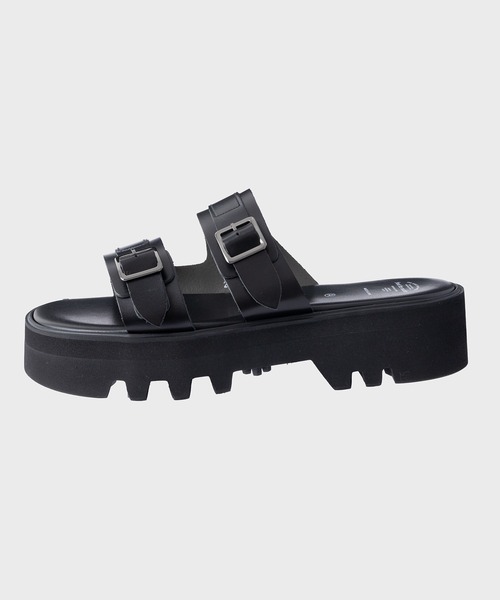 「foot the coacher」 サンダル 27.0cm ブラック メンズ_画像4