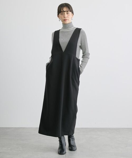 「AMERICAN HOLIC」 サロペットスカート L モカ レディース_画像5