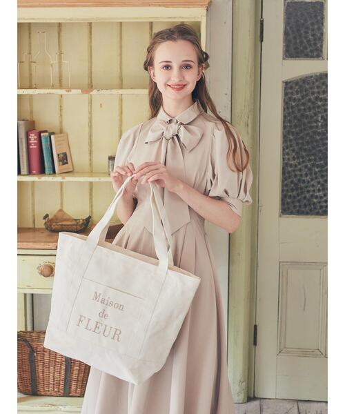 「Maison de FLEUR」 トートバッグ FREE ブラック レディース_画像2