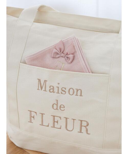 「Maison de FLEUR」 トートバッグ FREE ブラック レディース_画像5