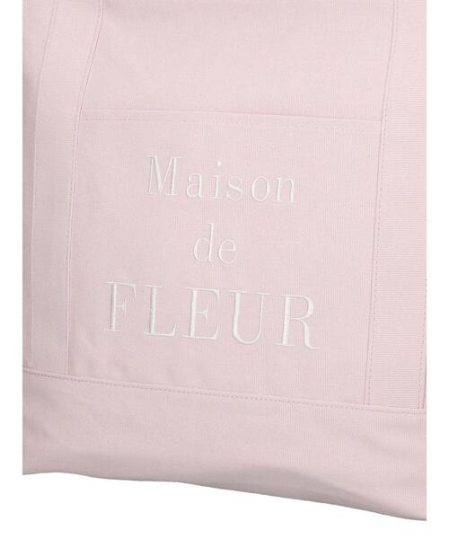 「Maison de FLEUR」 トートバッグ FREE ブラック レディース_画像9