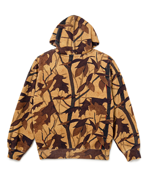 BoTT（ボット） パーカー Washed Tree Camo Zip Hoodie メンズ
