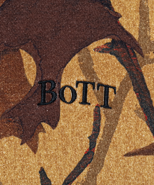 BoTT（ボット） パーカー Washed Tree Camo Zip Hoodie メンズ