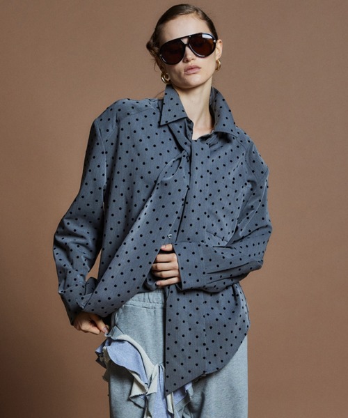 MAISONSPECIAL　ブラウス MAISON SPECIAL（メゾンスペシャル） ブラウス シャツ 「26WINTER PRE