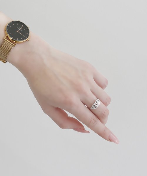 Jewel closet by L&Co. リング 11号 ゴールド 美品 指輪 Jewel closet by L&Co. 指輪 リング 水引き レディース