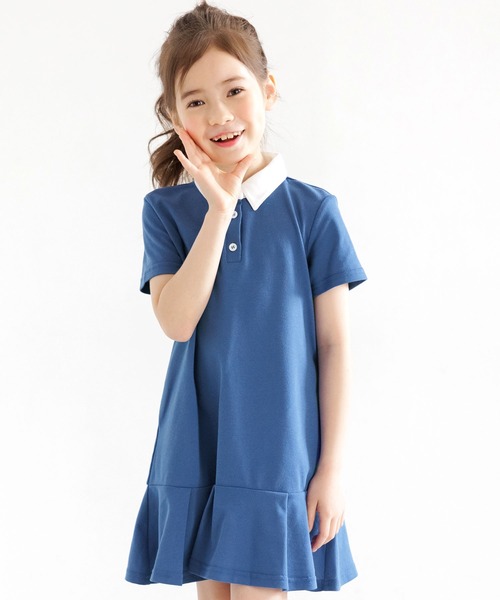 Bee des ワンピース ポロシャツワンピース キッズ 子供服 女の子