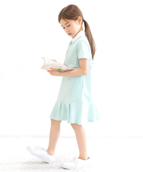 Bee des ワンピース ポロシャツワンピース キッズ 子供服 女の子