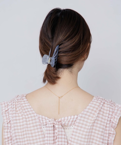 ヘアクリップ レディース ウォータリーヘアクリップ｜zozo｜21