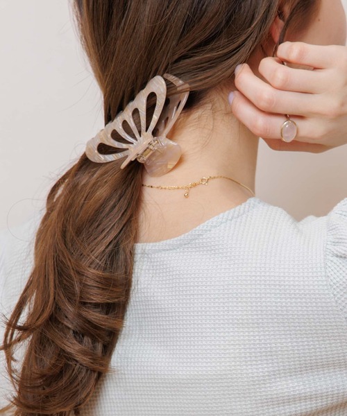flower（ファッション） ヘアクリップ ウォータリーヘアクリップ