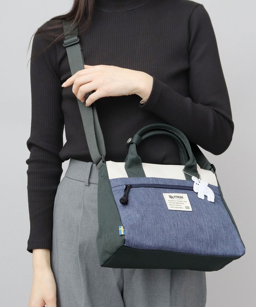 moz（モズ） ショルダーバッグ バッグ メランジコンビ 2WAY ショルダー