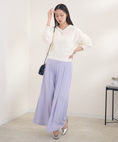 新品　キャサリンロス 【UVケア/速乾性/日本製】 イージーワイド パンツ KATHARINE ROSS - キャサリンロス 【UVケア/速乾性/日本製