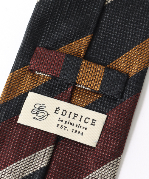 EDIFICE（エディフィス） ネクタイ AX IMPドビーストライプタイ