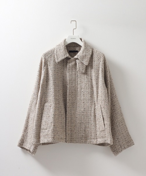 JUHA MOHAIR SHEEP JACKET ユハ　モヘヤ　 juha JUHA ジャケット ブルゾン 【JUHA/ユハ】STUDIOUS別注 LAME