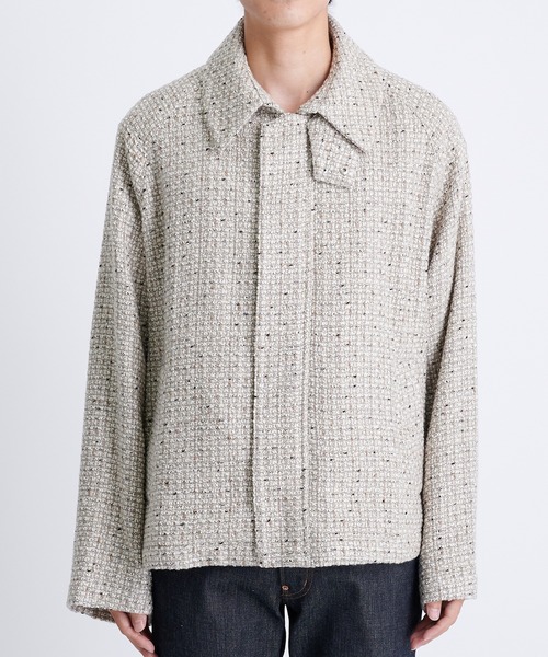 JUHA MOHAIR SHEEP JACKET ユハ　モヘヤ　 juha JUHA ジャケット ブルゾン 【JUHA/ユハ】STUDIOUS別注 LAME