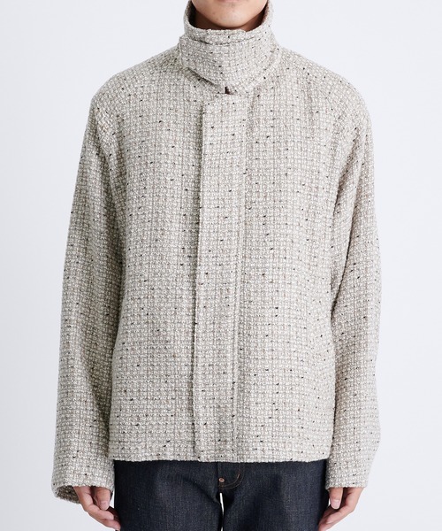 JUHA MOHAIR SHEEP JACKET ユハ　モヘヤ　 juha JUHA ジャケット ブルゾン 【JUHA/ユハ】STUDIOUS別注 LAME