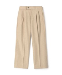 パンツ ウールナイロンフランネル 2プリーツパンツ メンズ｜ZOZOTOWN Yahoo!店