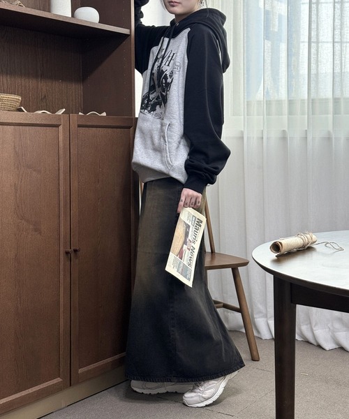 パーカー 「UNISEX」NASTYKICK／Pitchyラグランフーディー（ウラケ）2112936 レディース メンズ NASTY KICK パーカー 「UNISEX」NASTYKICK／Pitchyラグラン