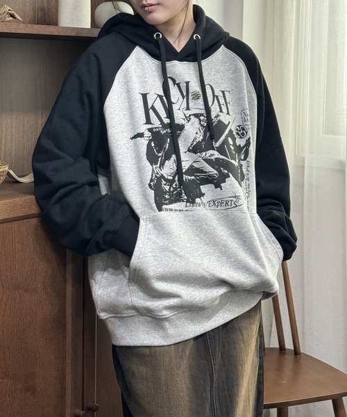 パーカー 「UNISEX」NASTYKICK／Pitchyラグランフーディー（ウラケ）2112936 レディース メンズ NASTY KICK パーカー 「UNISEX」NASTYKICK／Pitchyラグラン