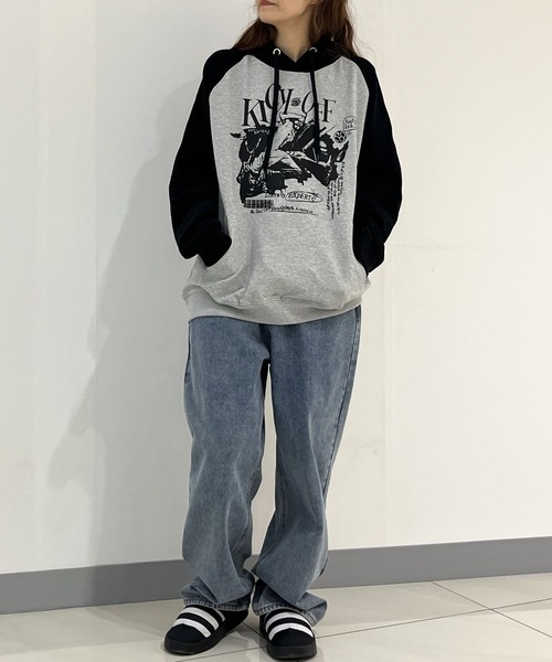 NASTY KICK パーカー 「UNISEX」NASTYKICK／Pitchyラグラン