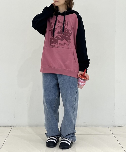 NASTY KICK パーカー 「UNISEX」NASTYKICK／Pitchyラグラン