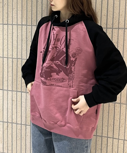 NASTY KICK パーカー 「UNISEX」NASTYKICK／Pitchyラグラン