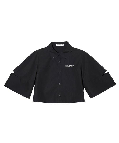 ブラウス シャツ SLASHED SLEEVE SHIRT レディース