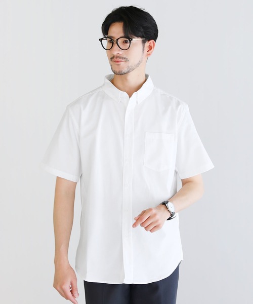 LIL VENDARS シャツ オックスフォード半袖ボタンダウンシャツ
