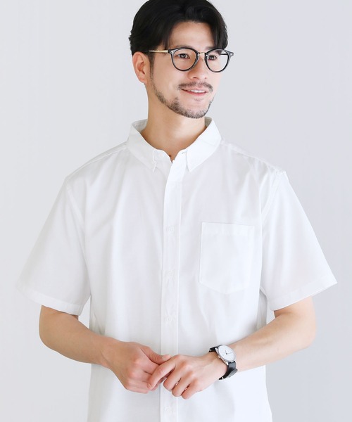 LIL VENDARS シャツ オックスフォード半袖ボタンダウンシャツ