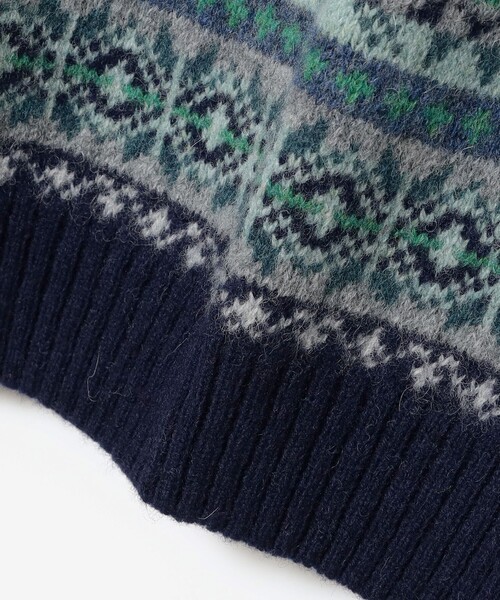 BEAMS F（ビームスF） セーター ニット PEMBRIDGE SHEPHERD / フェア