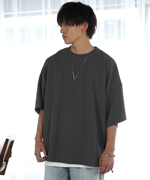 その他 iomani MinoriTY tシャツ 「MinoriTY」梨地ビッグドルマンスリット