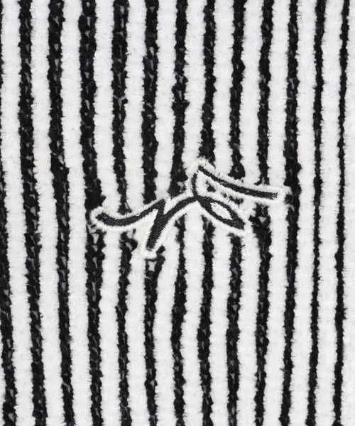 セーター ニット mn2998-ストライプニットPO-サイセンタク プル