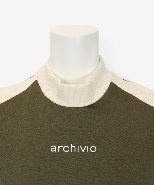 archivio（アルチビオ） ワンピース 「LADIES」リブ切替半袖ワンピース 