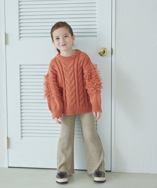 pairmanon（ペアマノン） ニット セーター ループ編み 袖ボリューム